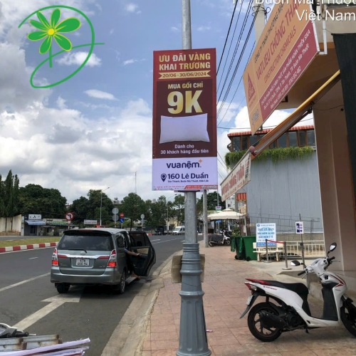 TREO PHƯỚN DỌC QUẢNG CÁO